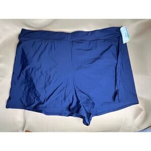 Swim Solutions Navy Blue Swim Shorts 24W NWT